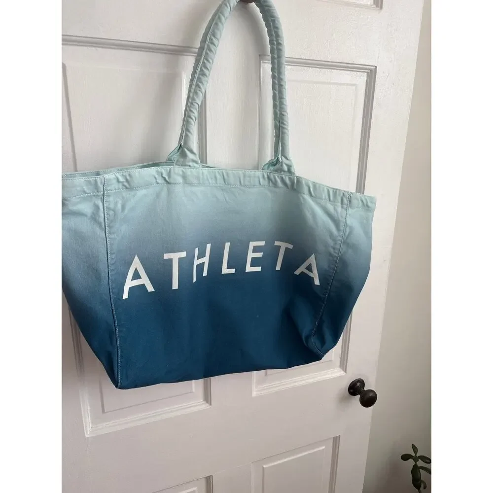 Athleta‎ Ombre Canvas Tote Bag